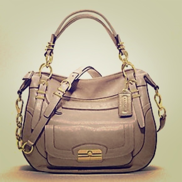 Coach Handbags - COACH Kristin Pinnacle Round Satchel L1193-19343